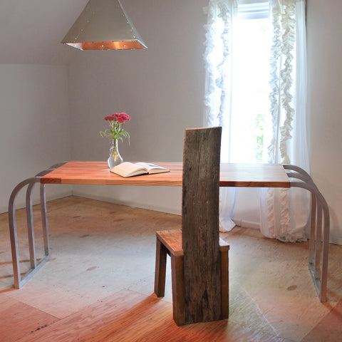 Airframe Table | Aluminum + Oak