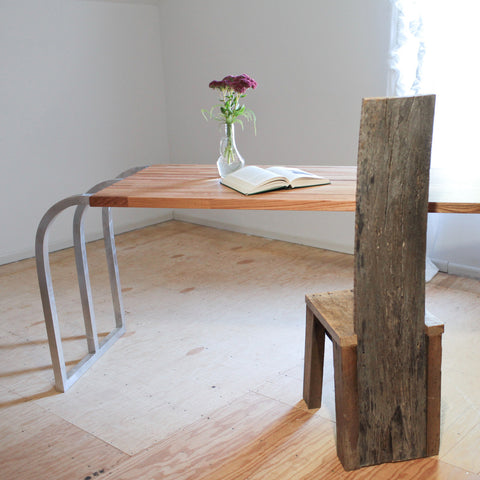 Airframe Table | Aluminum + Oak