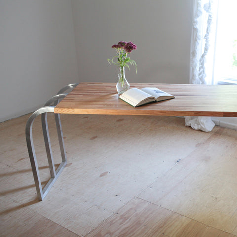 Airframe Table | Aluminum + Oak