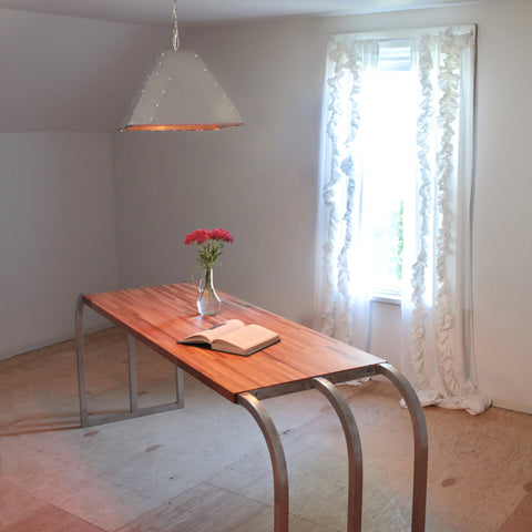 Airframe Table | Aluminum + Oak