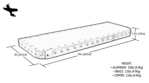 Deco Shelf + Aluminum by RamonaMetal (3)